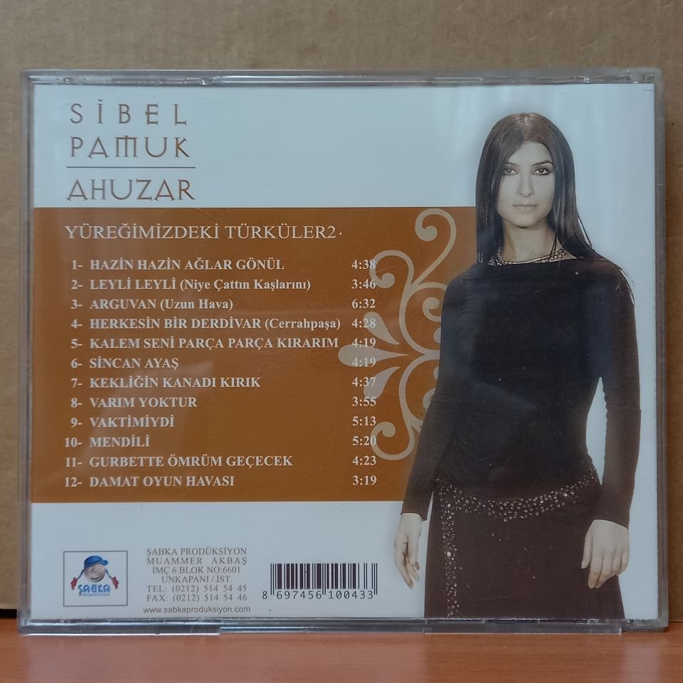 SİBEL PAMUK - AHUZAR (2007) - CD 2.EL