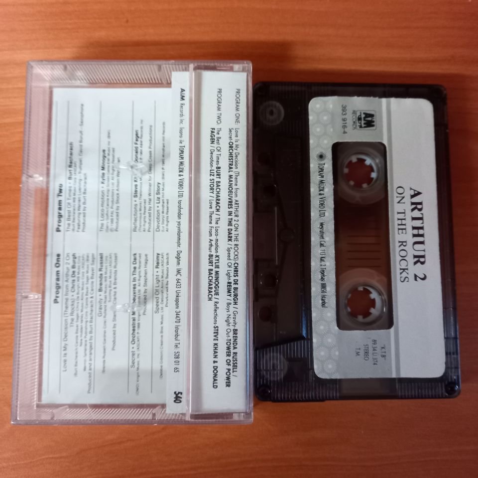 ARTHUR 2 ON THE ROCKS / SOUNDTRACK (1989) - KASET 2.EL