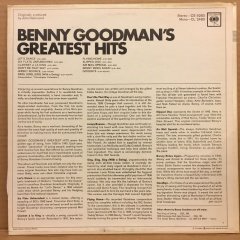 BENNY GOODMAN - GREATEST HITS 2.EL PLAK