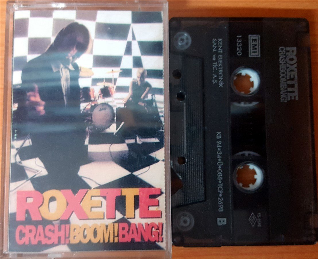 ROXETTE - CRASH BOOM BANG (1994) KENT CASSETTE MADE IN TURKEY ''USED''