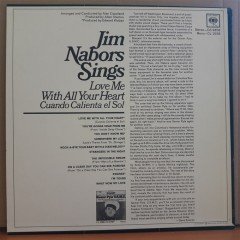 JIM NABORS - SINGS - LP 2.EL PLAK