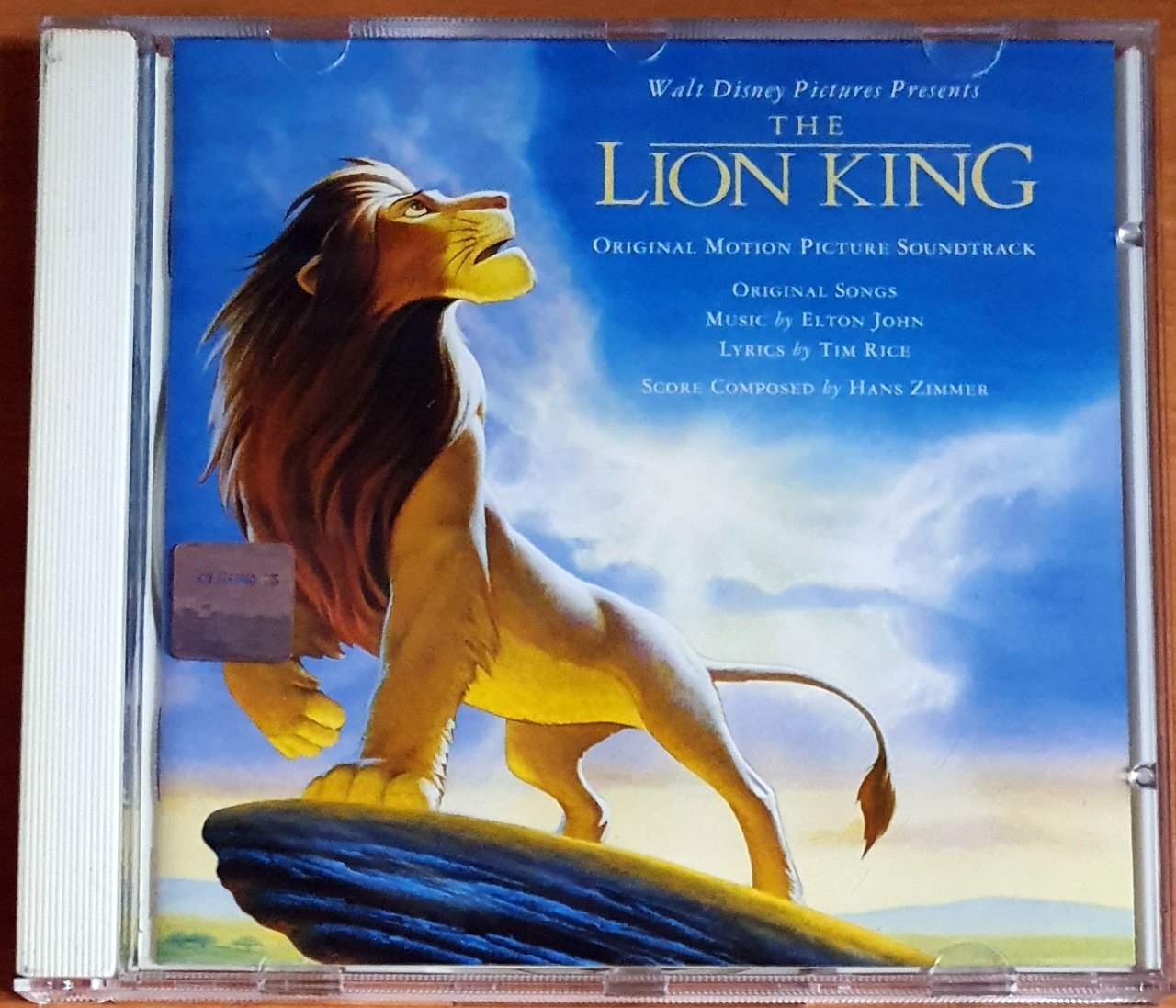 THE LION KING SOUNDTRACK / ELTON JOHN, TIM RICE, HANS ZIMMER (1994) - CD 2.EL