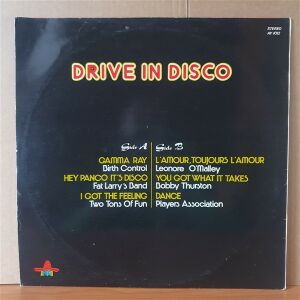 DRIVE IN DISCO / BIRTH CONTROL, FAT LARY'S BAND, TWO TONS OF FUN, BOBBY THURSTON, PLAYERS ASSOCIATION - LP YERLİ BASKI 2.EL PLAK