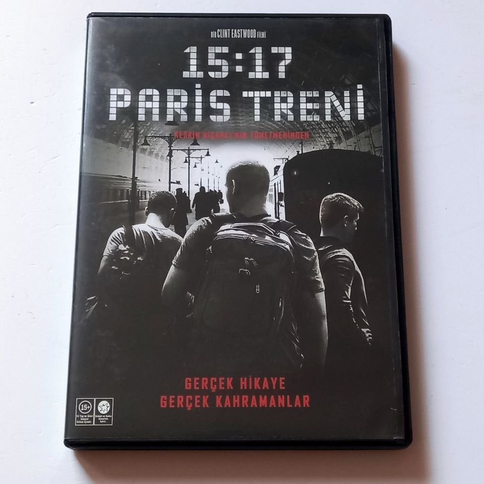 THE 15:17 TO PARIS - 15:17 PARIS TRENİ - YÖN.: CLINT EASTWOOD - DVD 2.EL