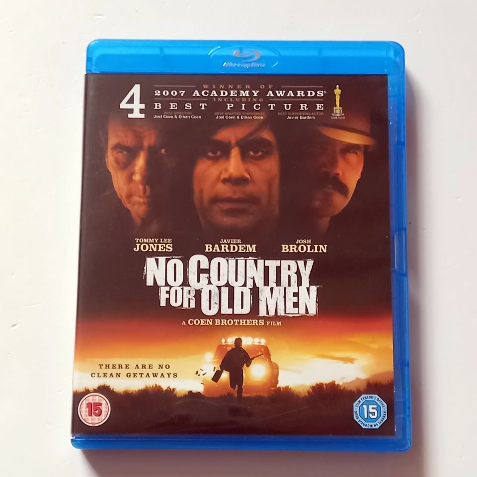 NO COUNTRY FOR OLD MEN -TOMMY LEE JONES, JAVIER BARDEM, JOSH BROLIN  - YÖN.: JOEL COEN & ETHAN COEN - BLU-RAY REGION A 2.EL TÜRKÇE ALTYAZI YOKTUR