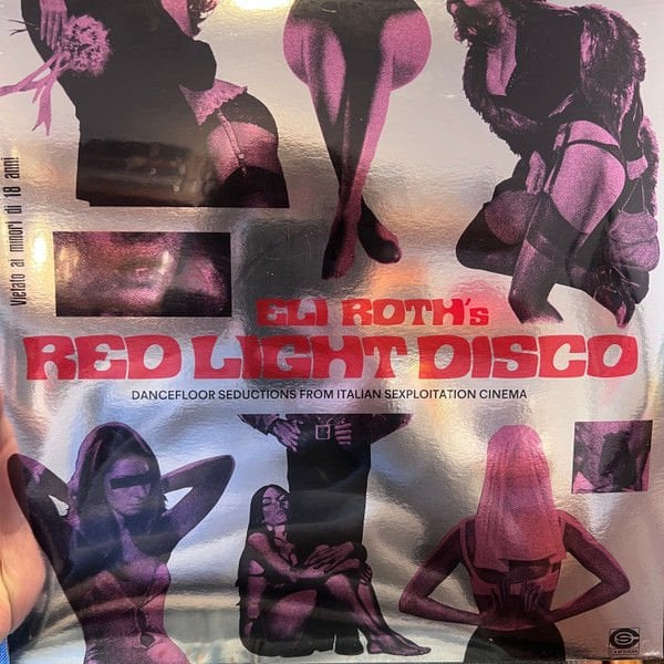 ELI ROTH'S RED LIGHT DISCO - DANCEFLOOR SEDUCTIONS FROM ITALIAN SEXPLOITATION CINEMA - 2025 COLORED 2LP+7'' SIFIR PLAK