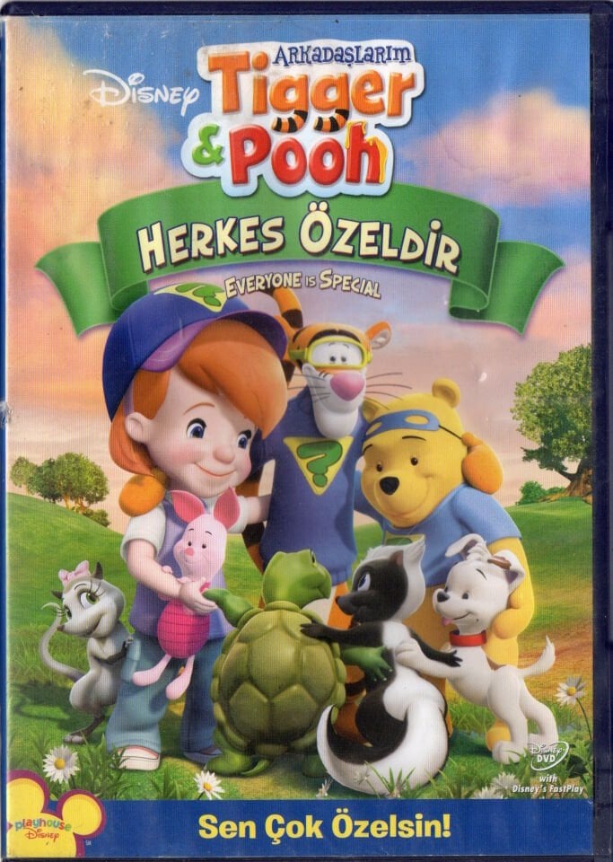 TIGGER & POOH - EVERYONE IS SPECIAL - HERKES ÖZELDİR - DISNEY ANİMASONU - DVD 2.EL