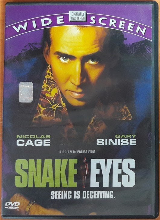 SNAKE EYES - NICOLAS CAGE - BRIAN DE PALMA - DVD 2.EL TR ALTYAZI YOKTUR