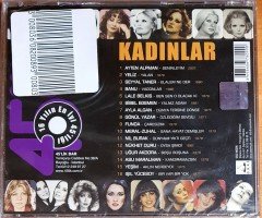 45'LİK KADINLAR / AYLA ALGAN, BANU, YELİZ, YEŞİM, FUNDA, NÜKHET DURU, NİL BURAK (2011) OSSİ MÜZİK CD SIFIR