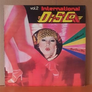 INTERNATIONAL DISCO VOL.2 / GIBSON BROTHERS, SPINNERS, KENNY BEE, HARRY THUMANN, KANO, DETROIT SPINNERS - LP YERLİ BASKI 2.EL PLAK