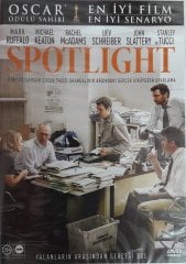 SPOTLIGHT - MARK RUFFALO - MICHAEL KEATON - RACHEL McADAMS - TOM McCARTHY - DVD SIFIR