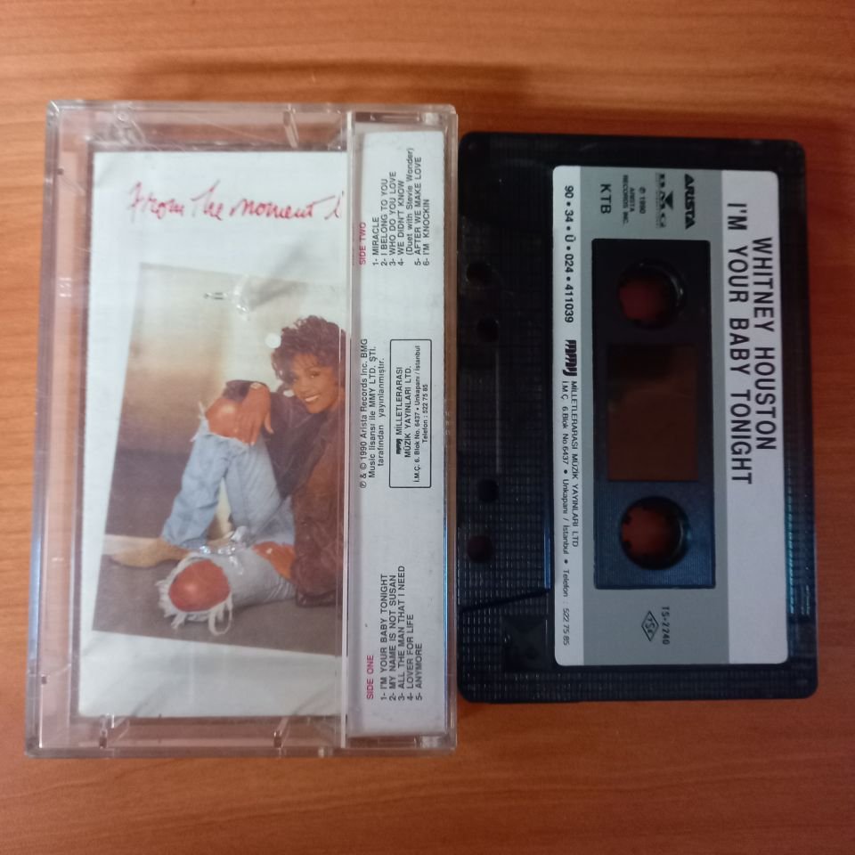 WHITNEY HOUSTON - I'M YOUR BABY TONIGHT (1990) - KASET 2.EL