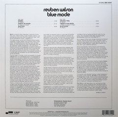 REUBEN WILSON - BLUE MODE (1970) - LP BLUE NOTE 180GR 2019 EDITION SIFIR PLAK