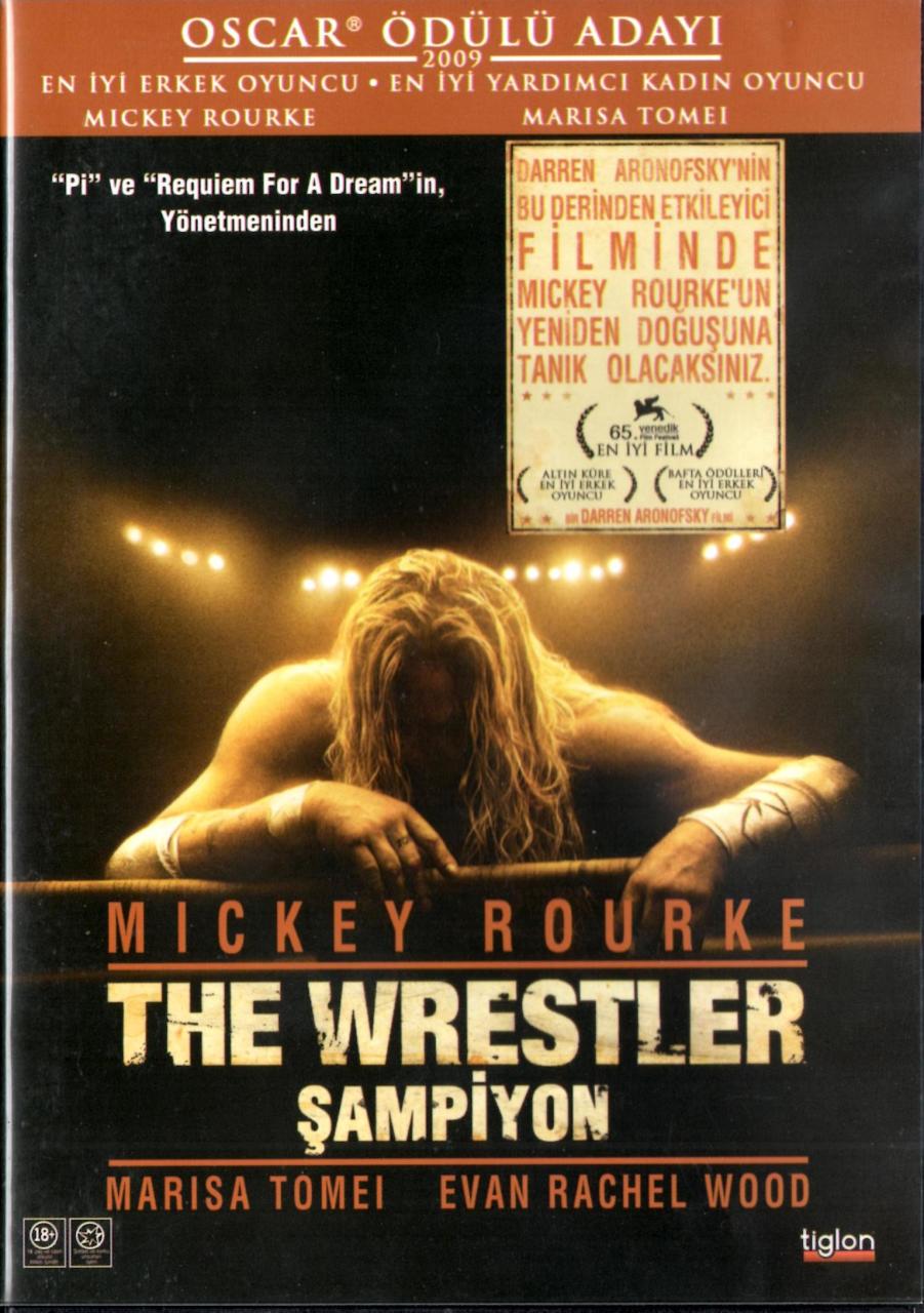 ŞAMPİYON - THE WRESTLER - MICKEY ROURKE - MARISA TOMEI - EVAN RACHEL WOOD - DARREN ARONOFSKY - DVD 2.EL