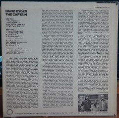DAVID EYGES - THE CAPTAIN (1977) - PLAK 2.EL