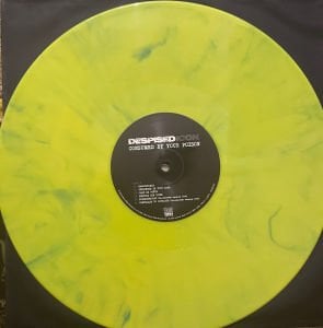 DESPISED ICON – CONSUMED BY YOUR POISON (2006) LP+CD 2022 REISSUE YELLOW TRANSPARENT BLUE MARBLED SIFIR PLAK