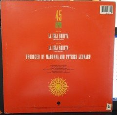 MADONNA - LA ISLA BONITA (1986) - 12'' MAXI SINGLE PLAK 2.EL