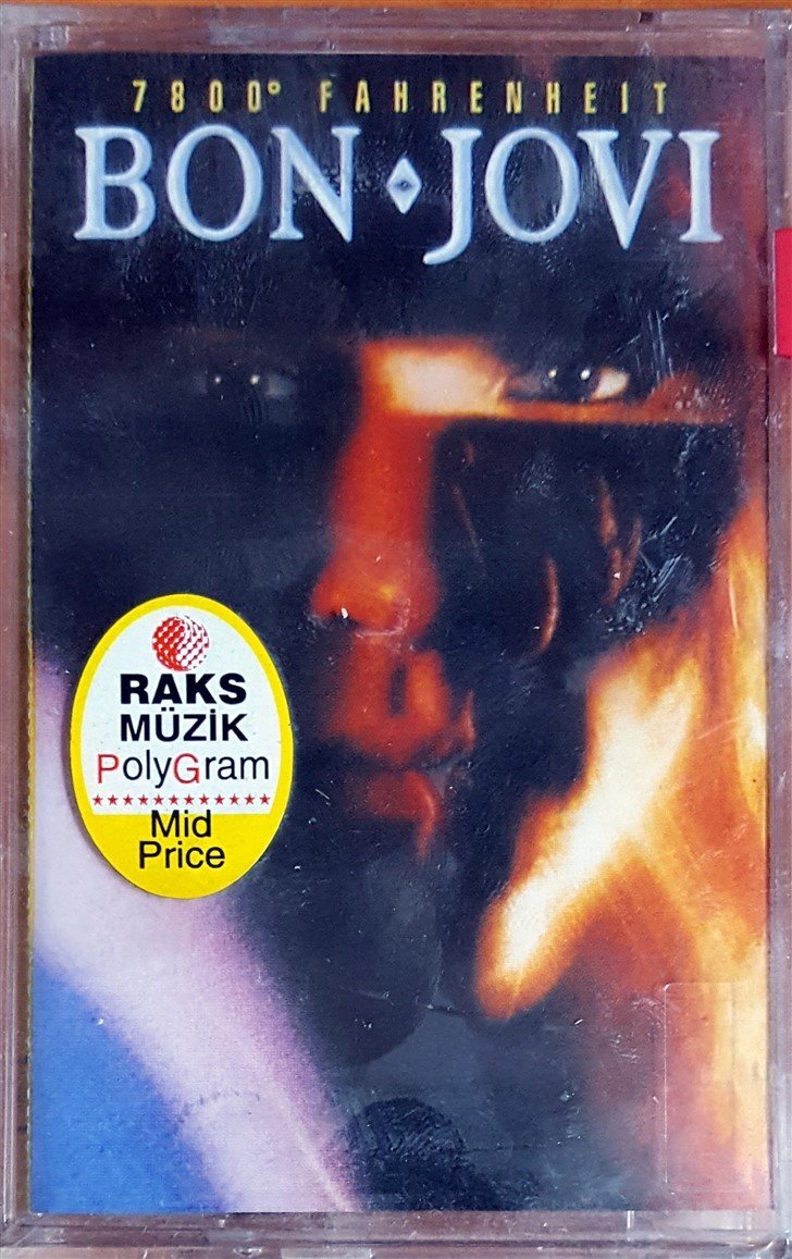 BON JOVI - 7800 FAHRENHEIT / RAKS KASET SIFIR