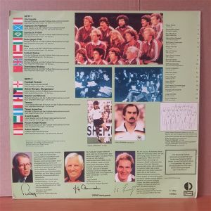 MICHAEL SCHANZE UND DIE FUSBALL-NATIONALMANNSCHAFT - OLE ESPANA (1982) - LP YERLİ BASKI 2.EL PLAK
