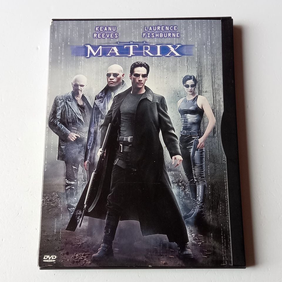 THE MATRIX - KEANU REEVES, LAURENCE FISHBURNE, CARRIE-ANNE MOSS - YÖN.: THE WACHOWSKIS - DVD SNAPCASE 2.EL