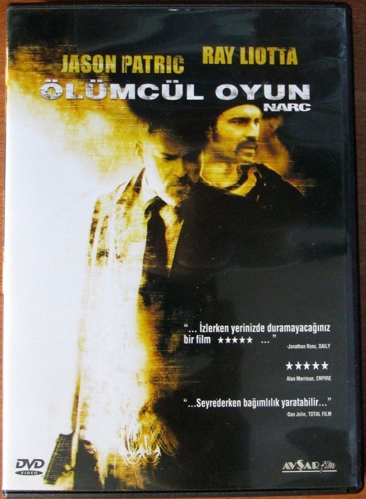 ÖLÜMCÜL OYUN - NARC - JASON PATRICK - RAY LIOTTA - DVD 2.EL