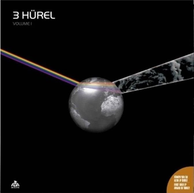 3 HÜREL - VOLUME I (3 HÜREL 1972 / İLK ALBUM) - LP YENİ BASIM SIFIR PLAK