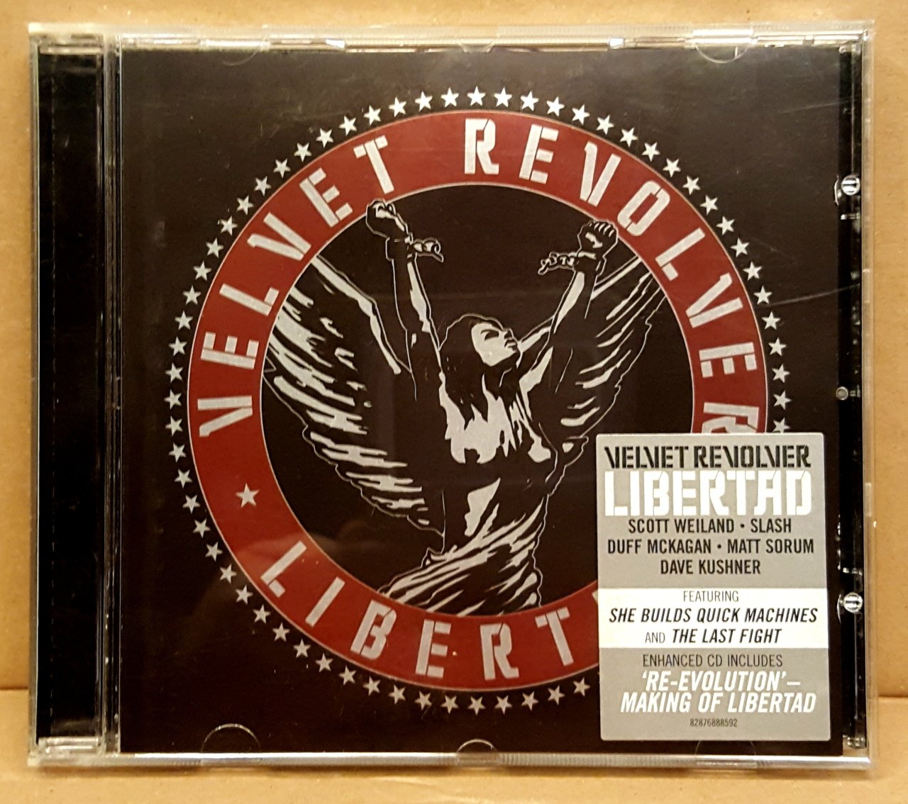 VELVET REVOLVER - LIBERTAD (2007) - CD SIFIR GİBİ 2.EL