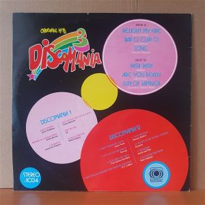 DISCOMANIA 3 / DAN HARTMAN, JOE BATAAN, OSIBISA, BILLY OCEAN - LP YERLİ BASKI 2.EL PLAK