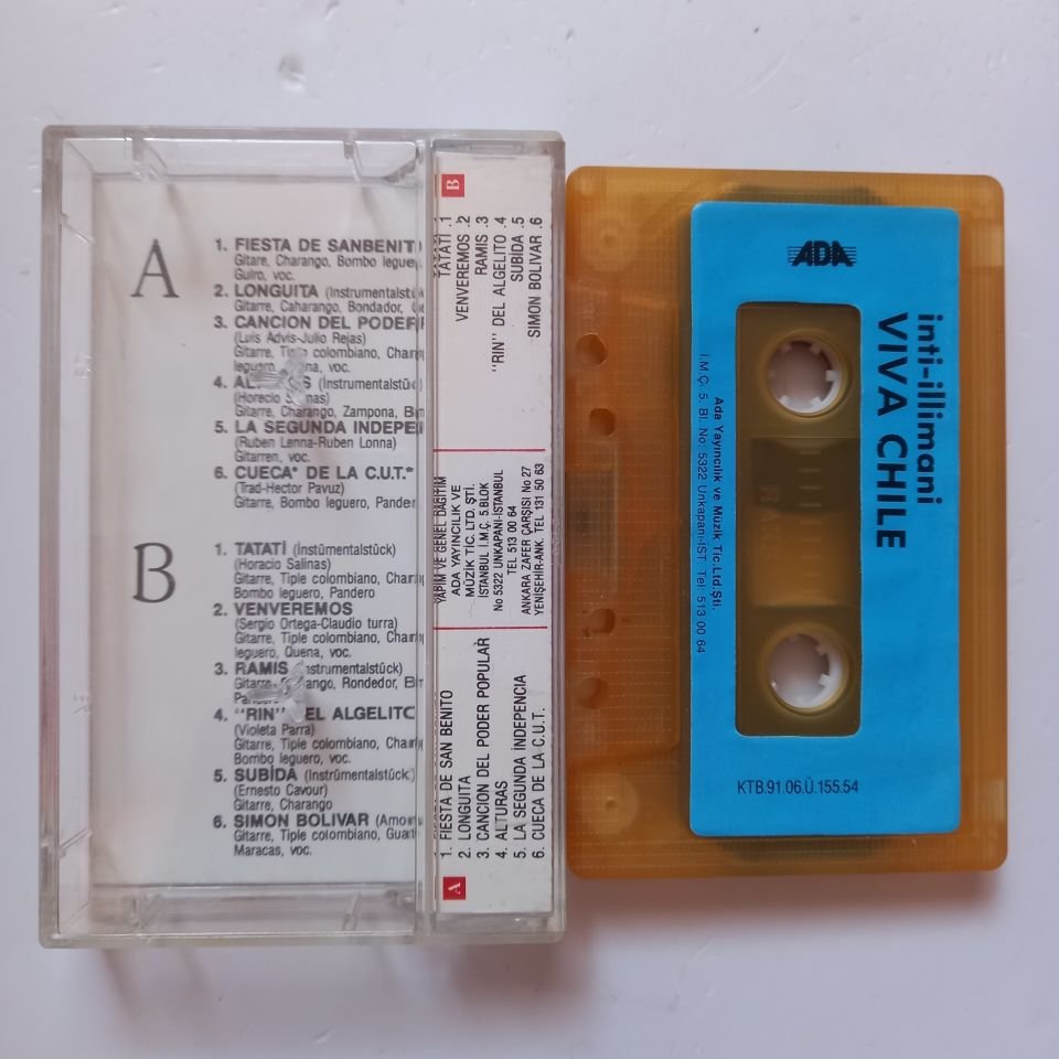 INTI-ILLIMANI - VIVA CHILE! (1991) - KASET 2.EL