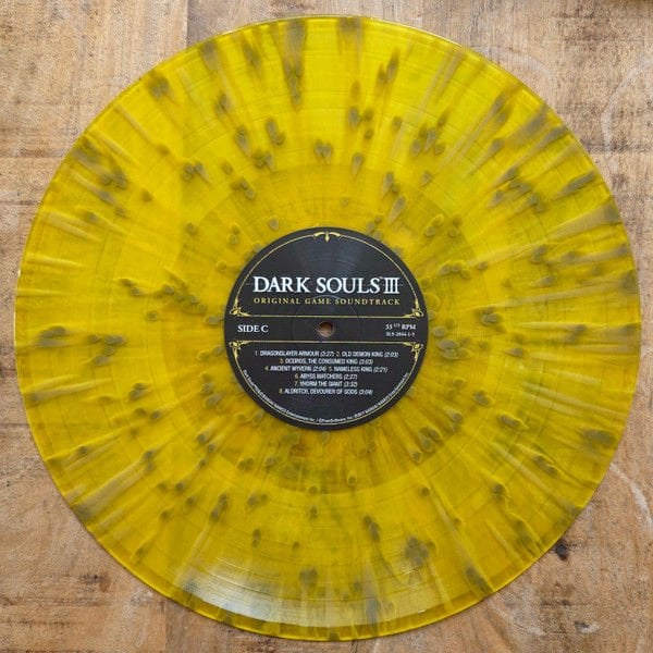 DARK SOULS III ORIGINAL GAME SOUNDTRACK - YUKA KITAMURA, TSUKASA SAITOH, MOTOI SAKURABA, NOBUYOSHI SUZUKI (2016) - 2022 2LP COLORED SIFIR PLAK