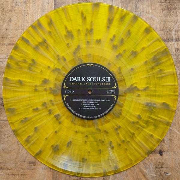 DARK SOULS III ORIGINAL GAME SOUNDTRACK - YUKA KITAMURA, TSUKASA SAITOH, MOTOI SAKURABA, NOBUYOSHI SUZUKI (2016) - 2022 2LP COLORED SIFIR PLAK