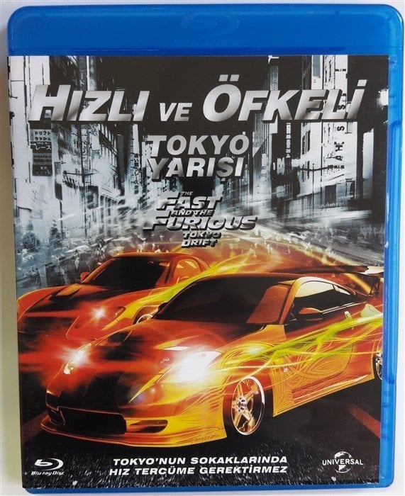 HIZLI VE ÖFKELİ TOKYO YARIŞI - THE FAST AND THE FURIOUS TOKYO DRIFT - BLU-RAY 2.EL