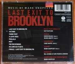 LAST EXIT TO BROOKLYN - SOUNDTRACK / MARK KNOPFLER (1997) - CD 2.EL