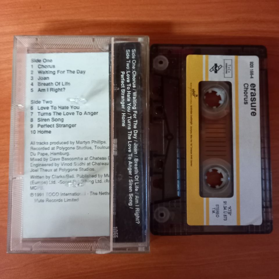 ERASURE - CHORUS (1991) - KASET 2.EL