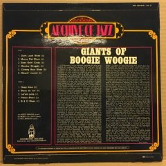 ARCHIVE OF JAZZ VOLUME 9, GIANTS OF BOOGIE WOOGIE 2.EL PLAK