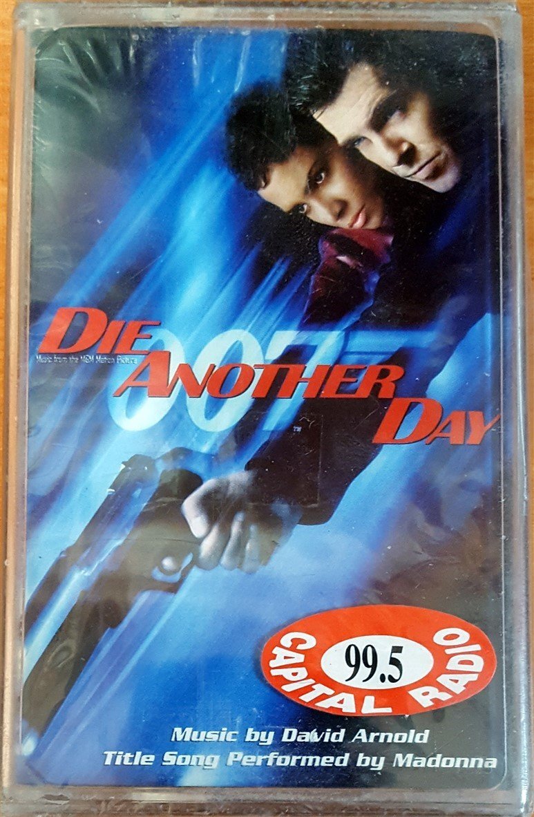 DIE ANOTHER DAY / JAMES BOND 007 SOUNDTRACK / DAVID ARNOLD & MADONNA KASET SIFIR
