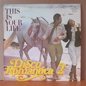 DISCO ROMANTICA 2 / PAUL MARTIN, ROBERTO CARLOS, ANITA WARD, KENNY NOLAN, RITA COOLIDGE - LP YERLİ BASKI 2.EL PLAK