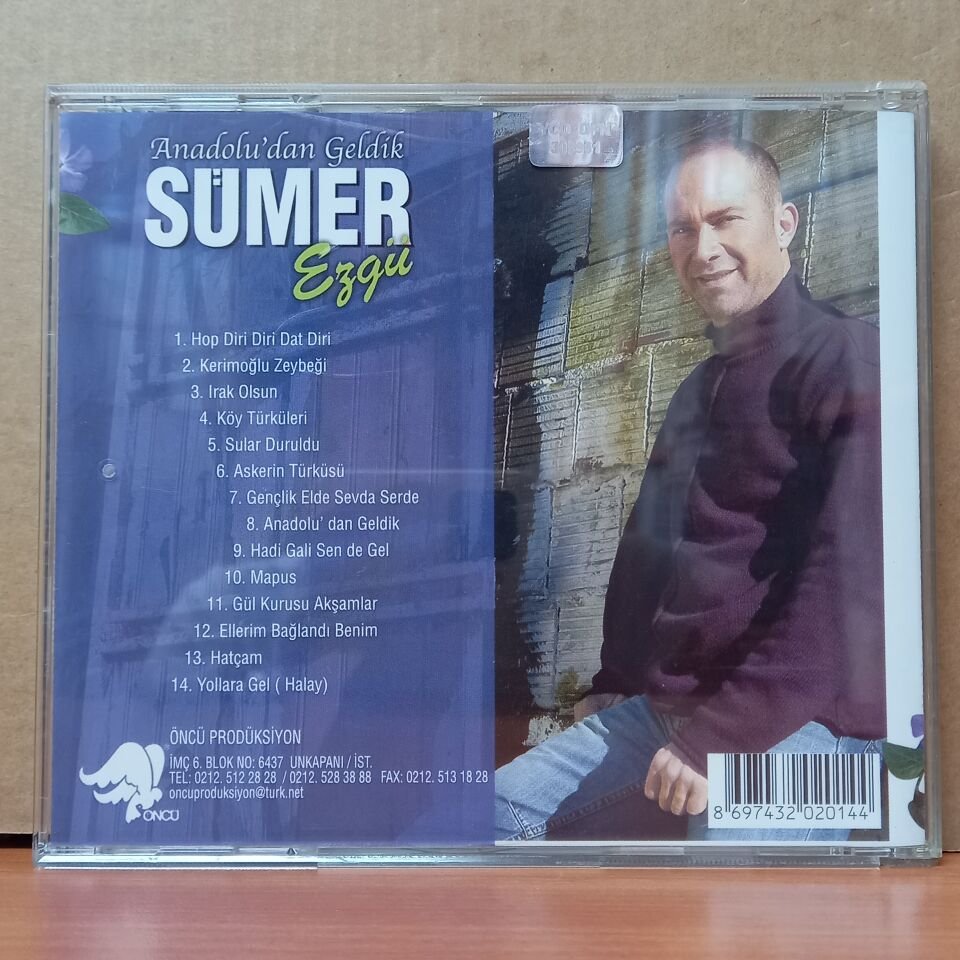 SÜMER EZGİİ - ANADOLU'DAN GELDİK - CD 2.EL