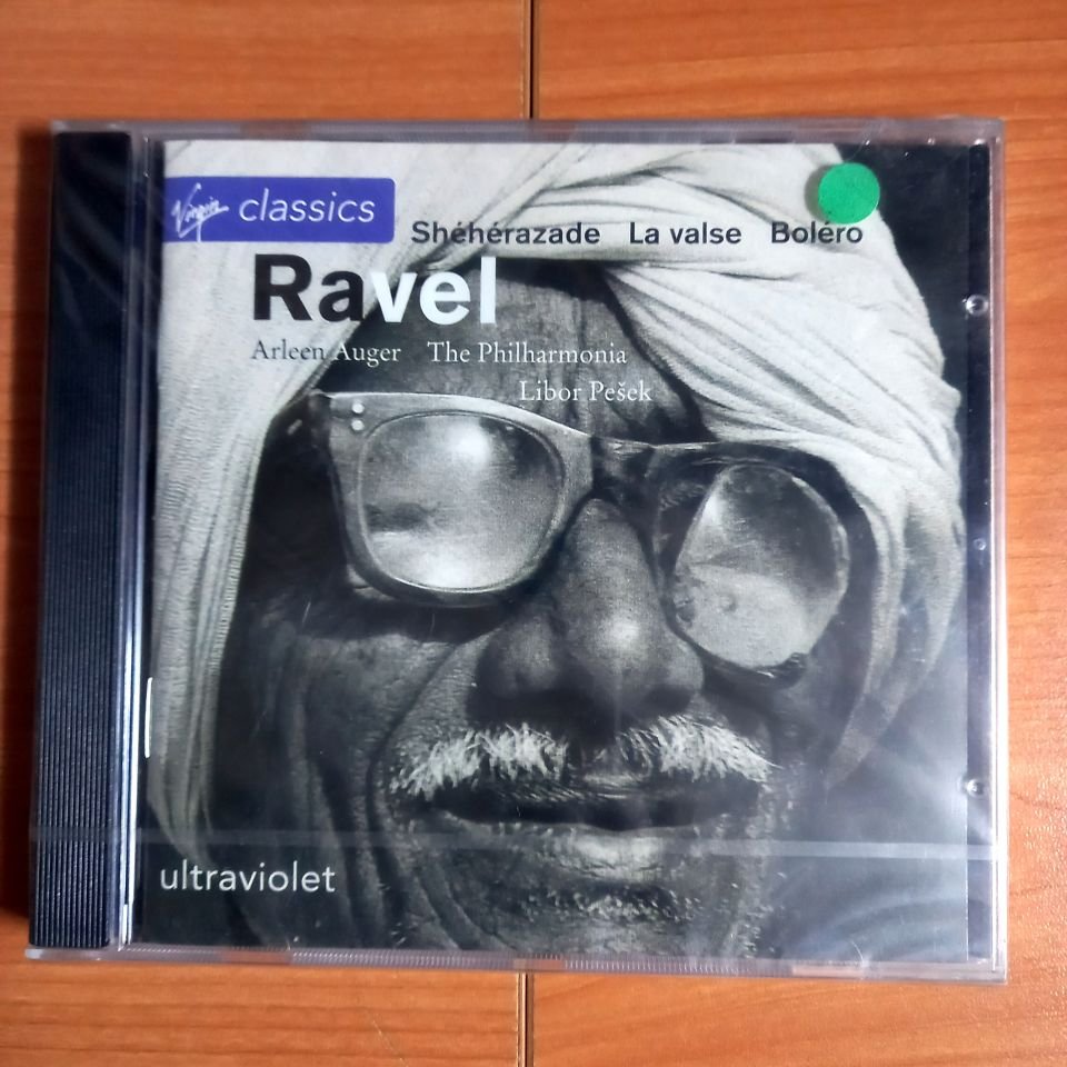 RAVEL - ARLEEN AUGER, THE PHILHARMONIA, LIBOR PESEK – SHEHERAZADE / LA VALSE / BOLERO (1992) - CD 1995 REISSUE SIFIR