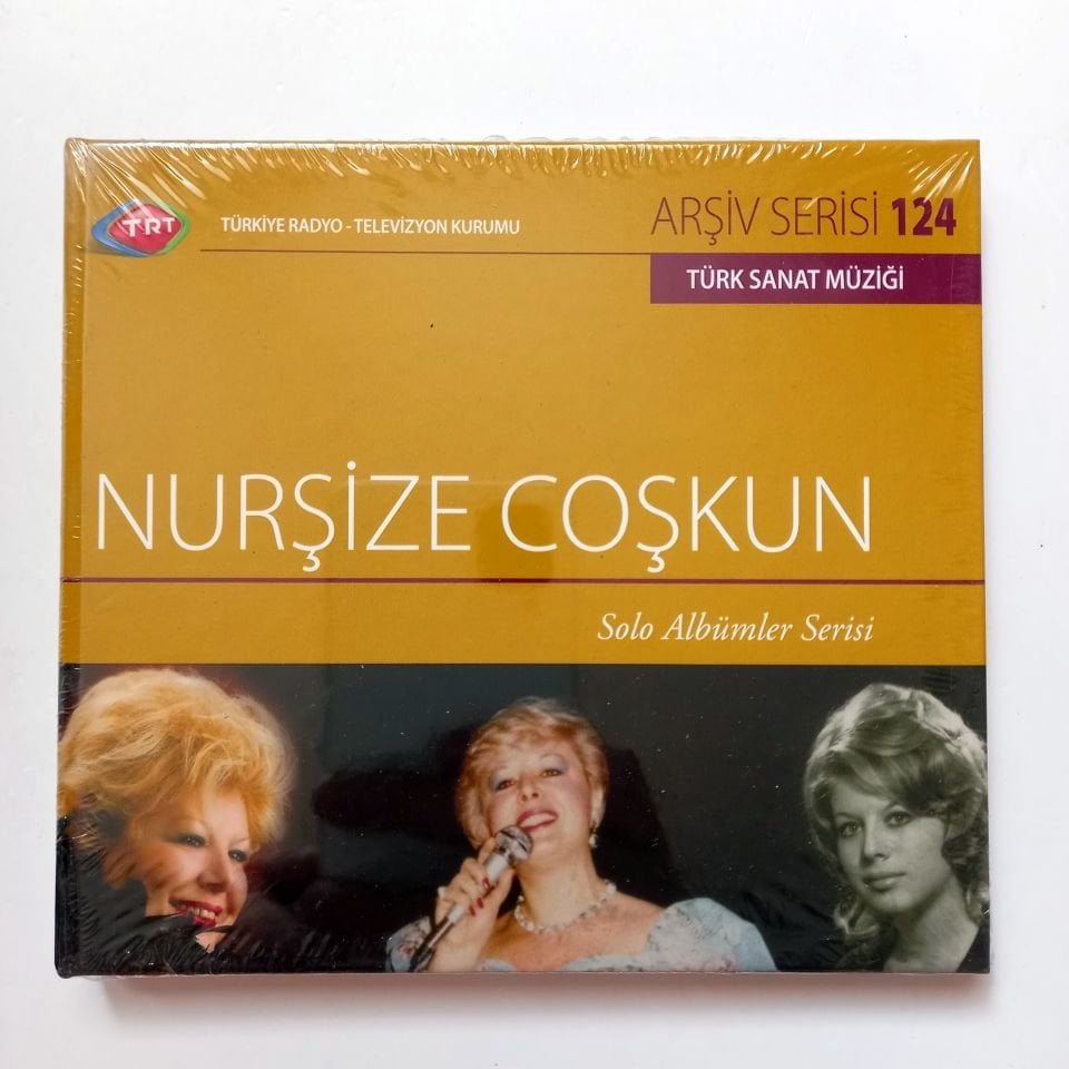 NURŞİZE COŞKUN / SOLO ALBÜMLER SERİSİ / TÜRK SANAT MÜZİĞİ / TRT ARŞİV SERİSİ 124 - CD SIFIR
