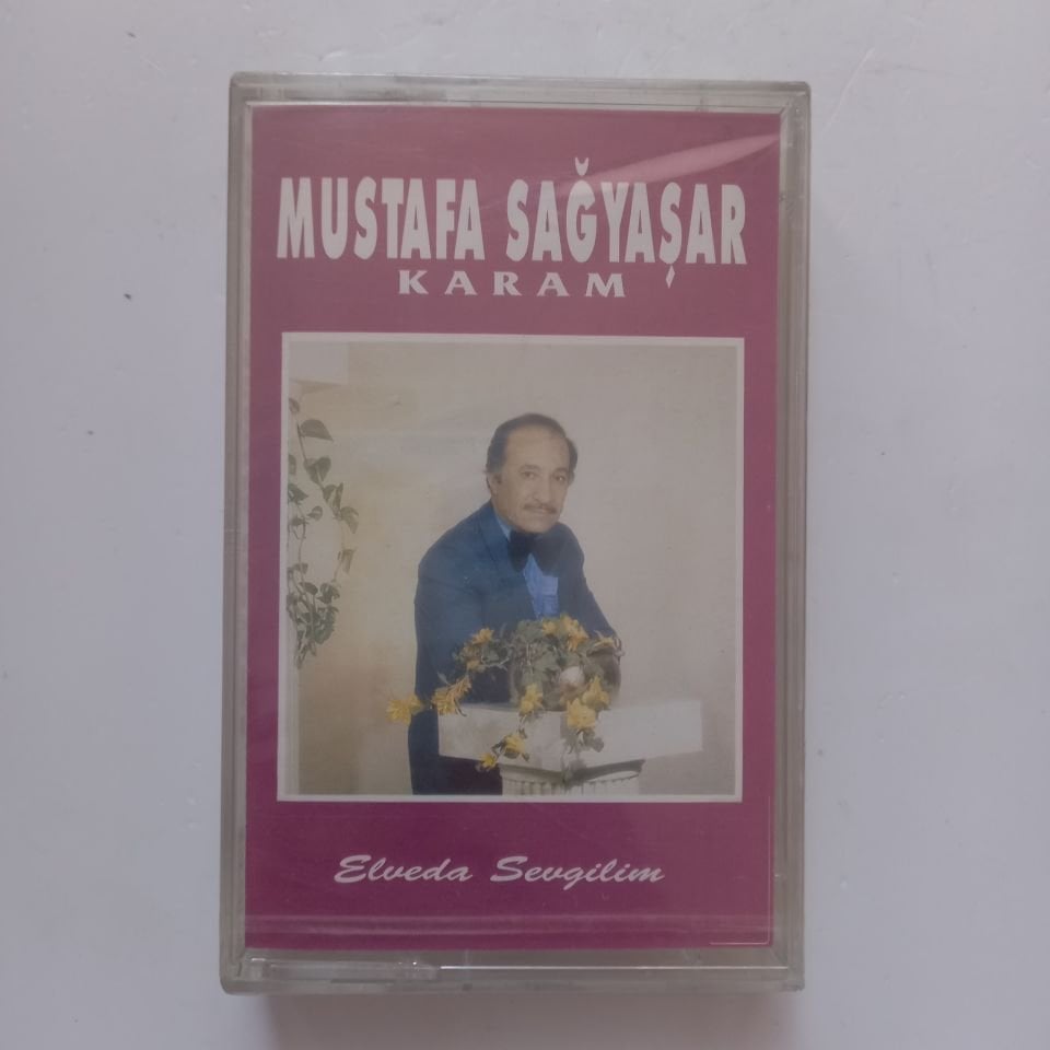 MUSTAFA SAĞYAŞAR - KARAM /ELVEDA SEVGİLİM (1986) - KASET SIFIR