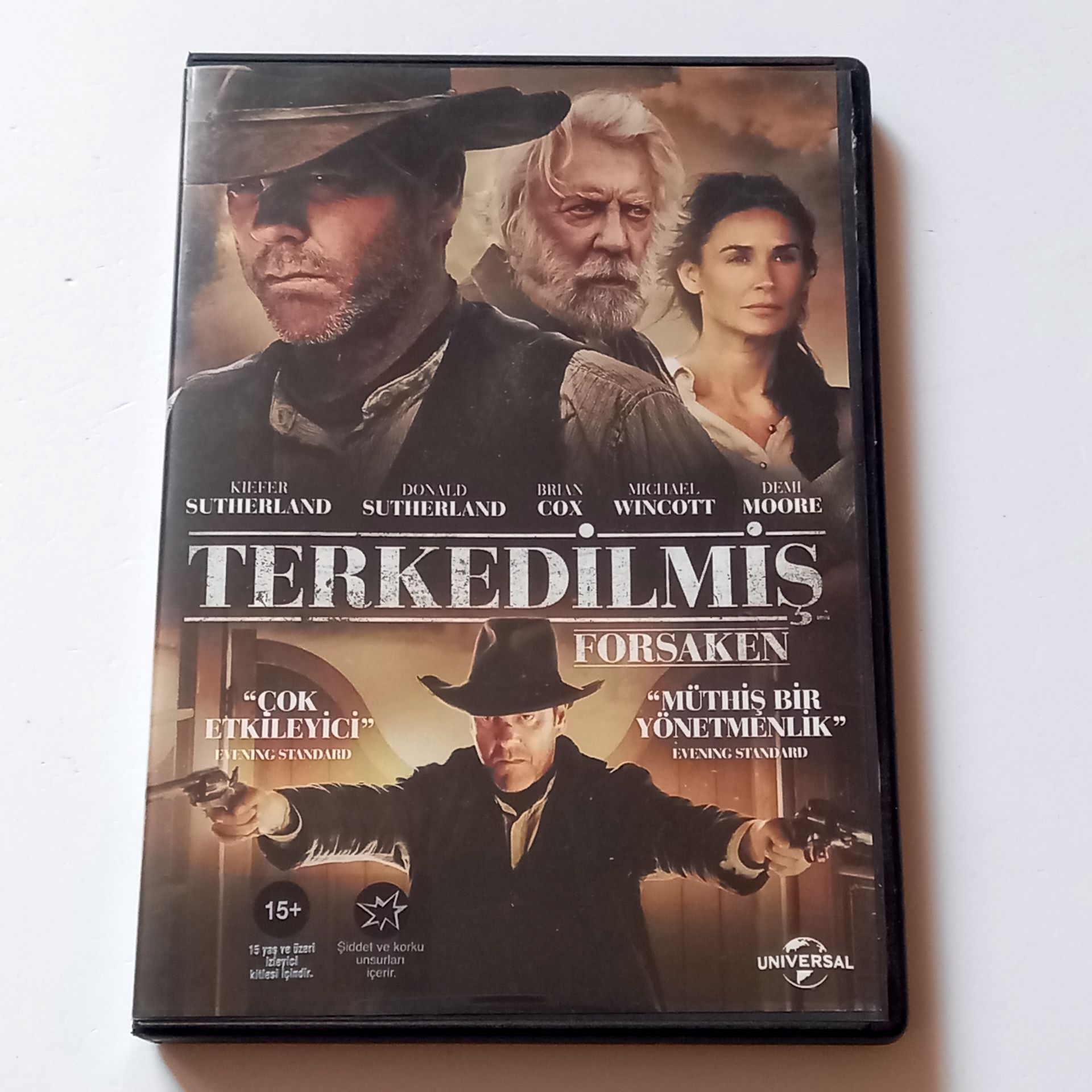 TERKEDİLMİŞ - FORSAKEN - KIEFER SUTHERLAND, DONALD SUTHERLAND, DEMI MOORE, YÖN.: JON CASSAR- DVD 2.EL