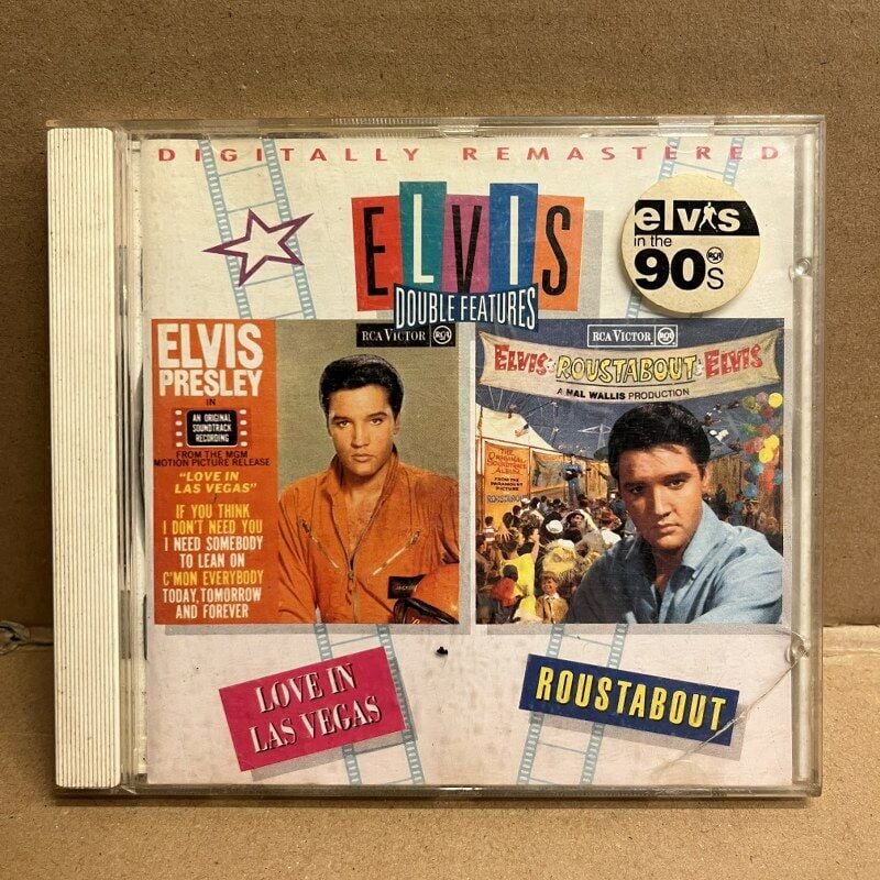 ELVIS PRESLEY – LOVE IN LAS VEGAS & ROUSTABOUT (1964) - CD 1993 2.EL