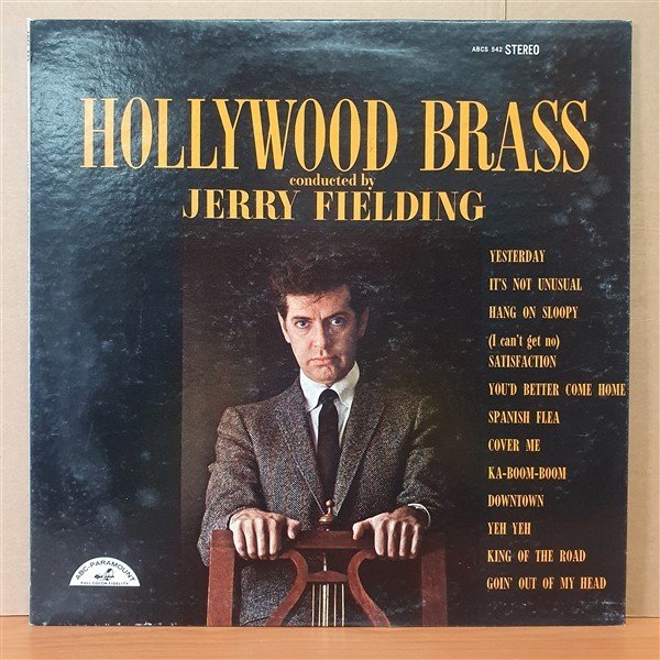 JERRY FIELDING - HOLLYWOOD BRASS (1966) - LP 2.EL PLAK
