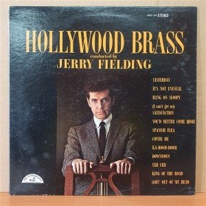 JERRY FIELDING - HOLLYWOOD BRASS (1966) - LP 2.EL PLAK