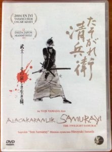 ALACAKARANLIK SAMURAYI - The TWILIGHT SAMURAI - YOJI YAMADA - DVD SIFIR