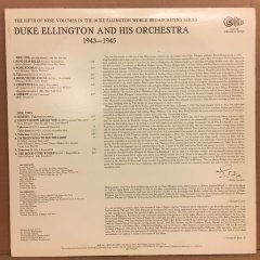 DUKE ELLINGTON & HIS ORCHESTRA 1943-1945 VOLUME FIVE (1987) - PLAK 2.EL