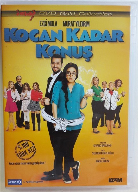 KOCAN KADAR KONUŞ - EZGİ MOLA - MURAT YILDIRIM - KIVANÇ BARUÖNÜ - DVD 2.EL