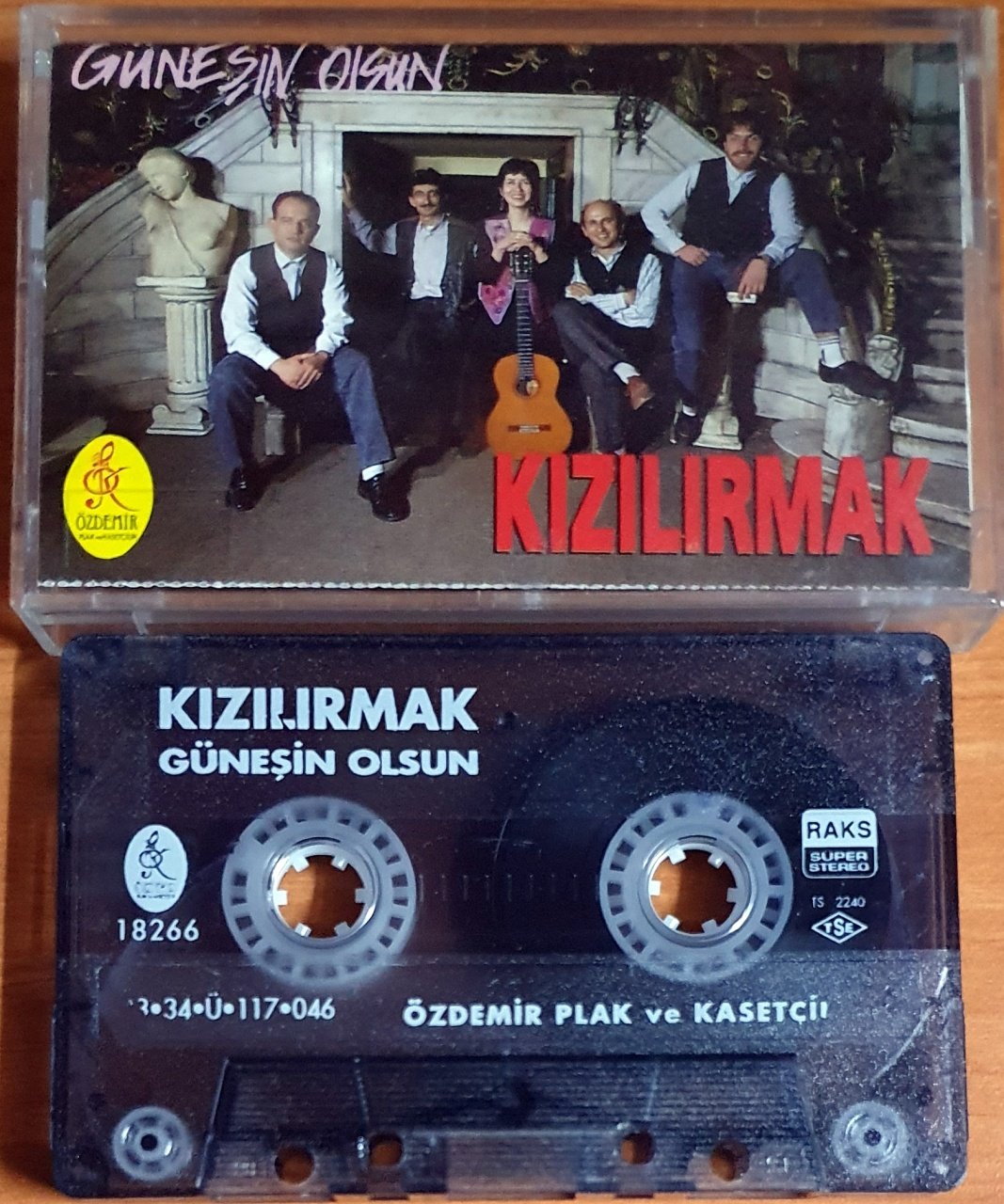 KIZILIRMAK - GÜNEŞİN OLSUN (1993) - KASET 2.EL