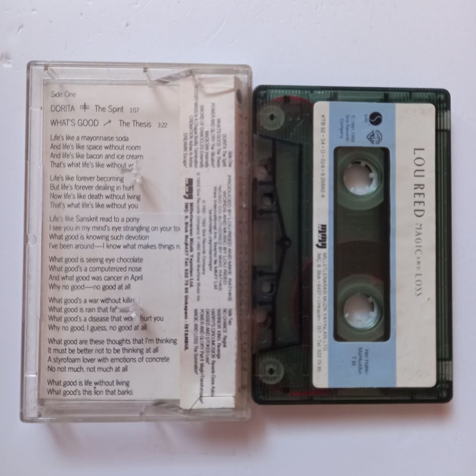 LOU REED - MAGIC AND LOSS (1992) - KASET 2.EL